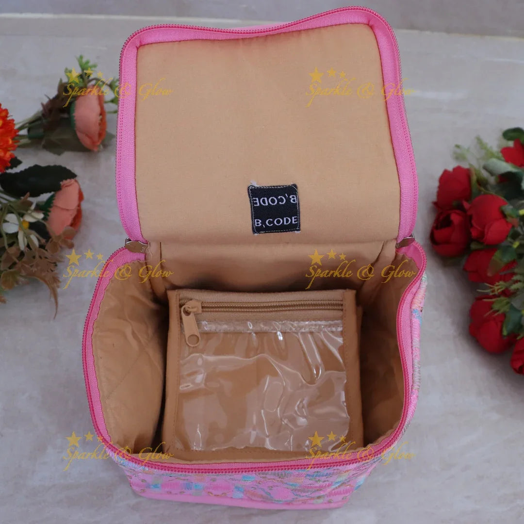 Elegant Chemki Design Jewelry Organizer Bag