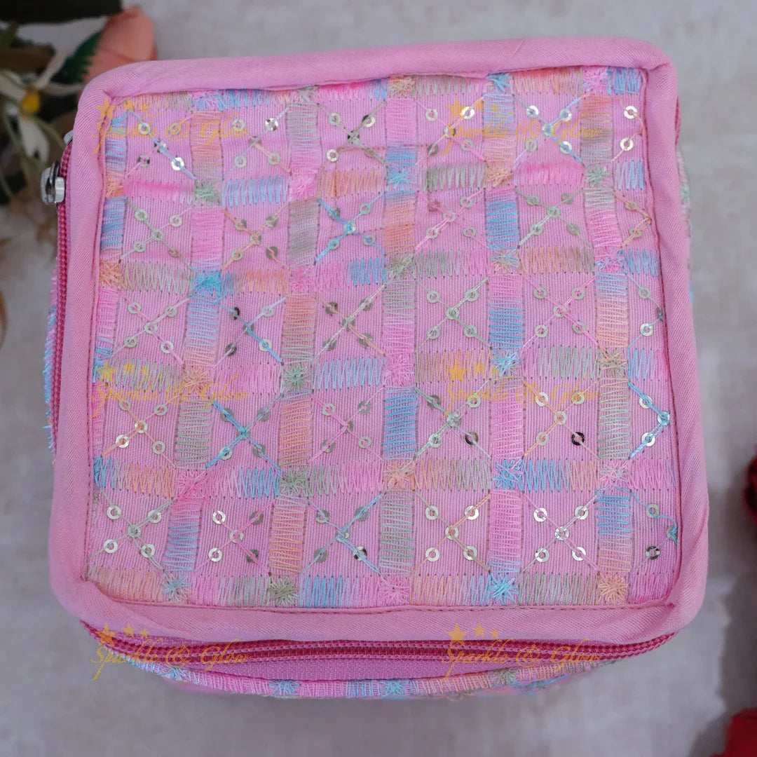 Elegant Chemki Design Jewelry Organizer Bag