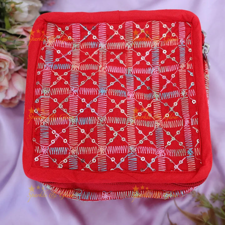 Elegant Chemki Design Jewelry Organizer Bag