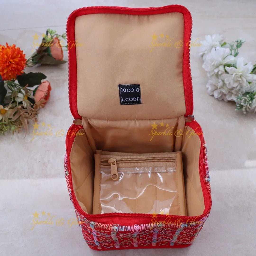 Elegant Chemki Design Jewelry Organizer Bag