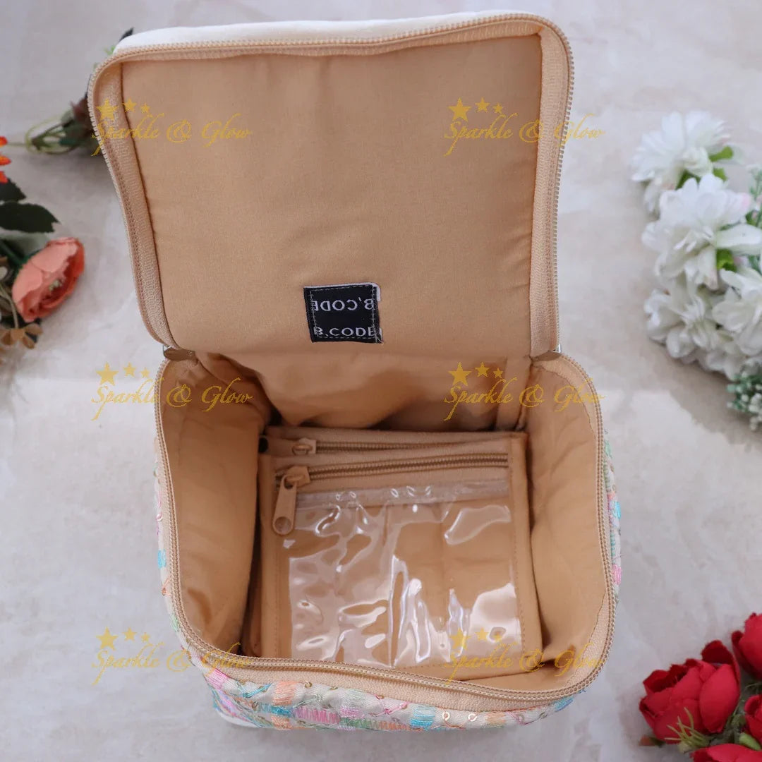 Elegant Chemki Design Jewelry Organizer Bag