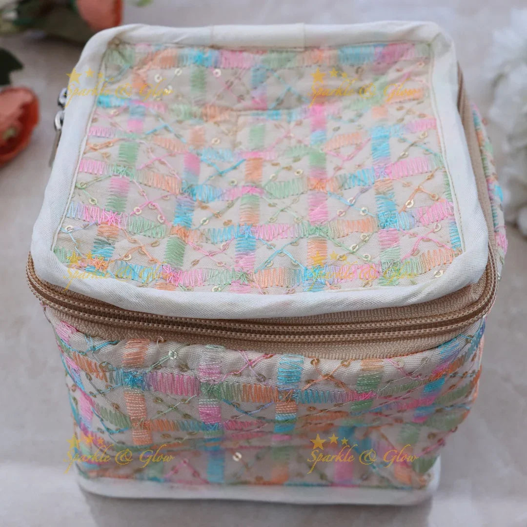 Elegant Chemki Design Jewelry Organizer Bag