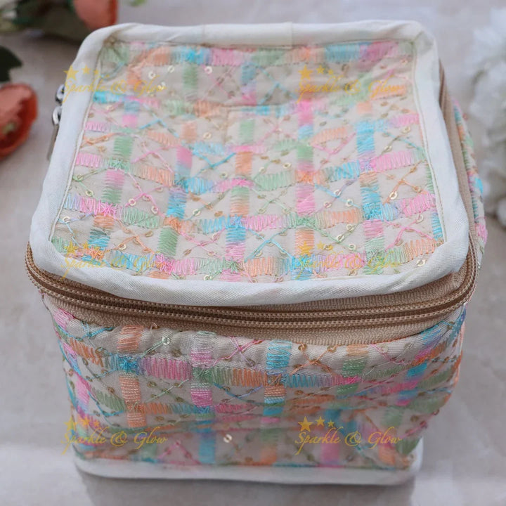 Elegant Chemki Design Jewelry Organizer Bag