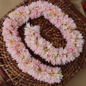 Exquisite Handmade Pink Floral Gajra for Celebrations 24 INCH
