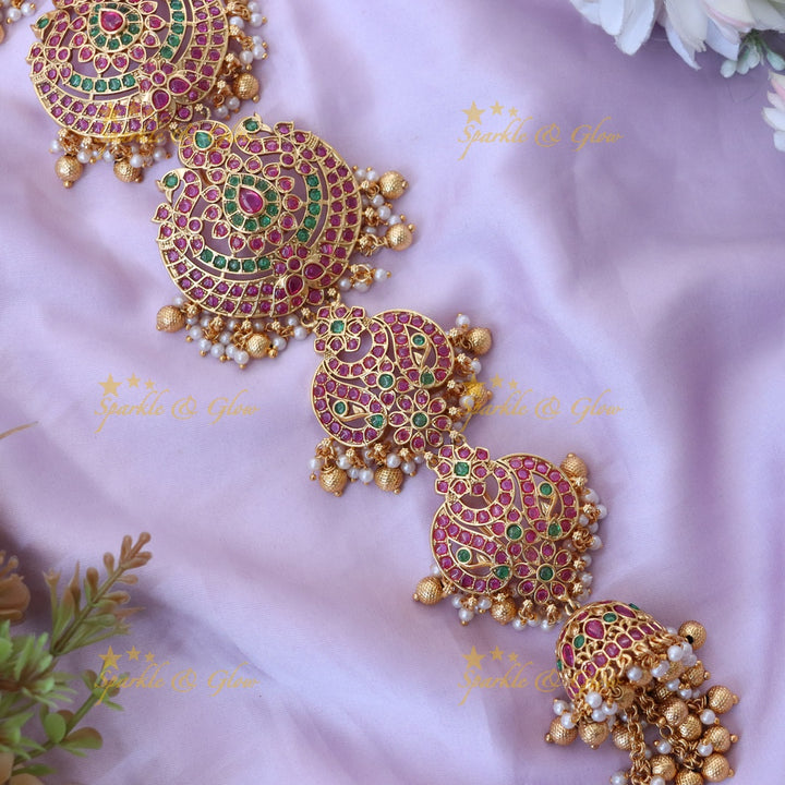 Exquisite Mango Floral Jadabilla Hair Accessory