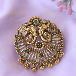 Exquisite Gold Elephant Jadabilla Hair Accessory