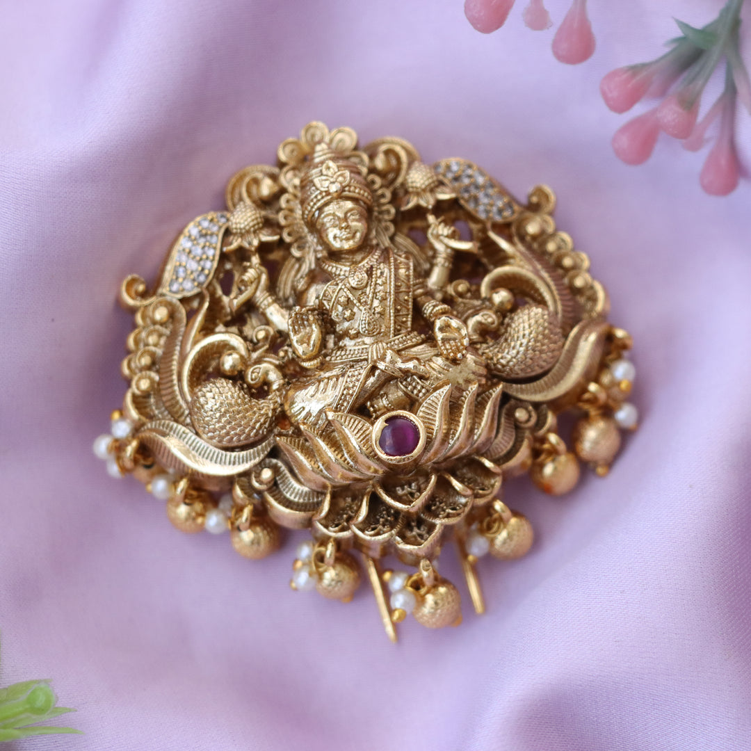 Exquisite Jadabilla Hairpin for Indian Festive Elegance