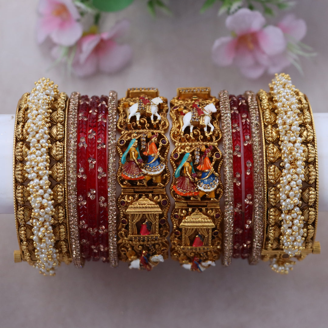 Exquisite Indian Bridal Bangles - Elegance & Tradition
