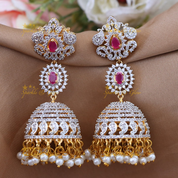 Exquisite Gold Long Necklace for Weddings & Festivals