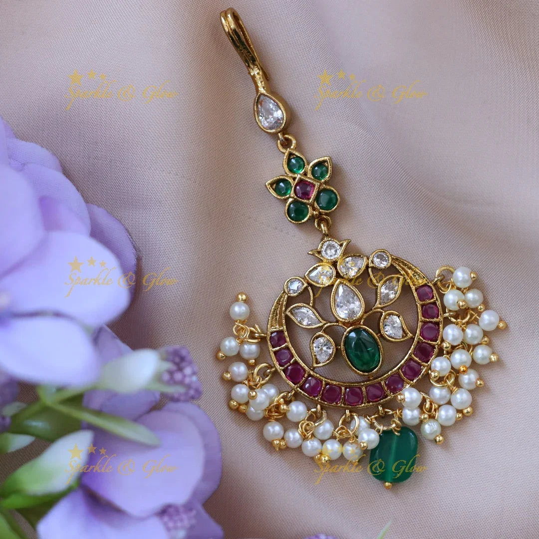 Exquisite Traditional Maang Tikka for Festive Glamour