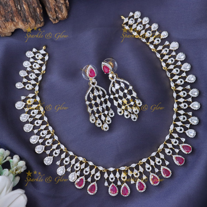 Elegant Gold-Plated Necklace for Festive Celebrations