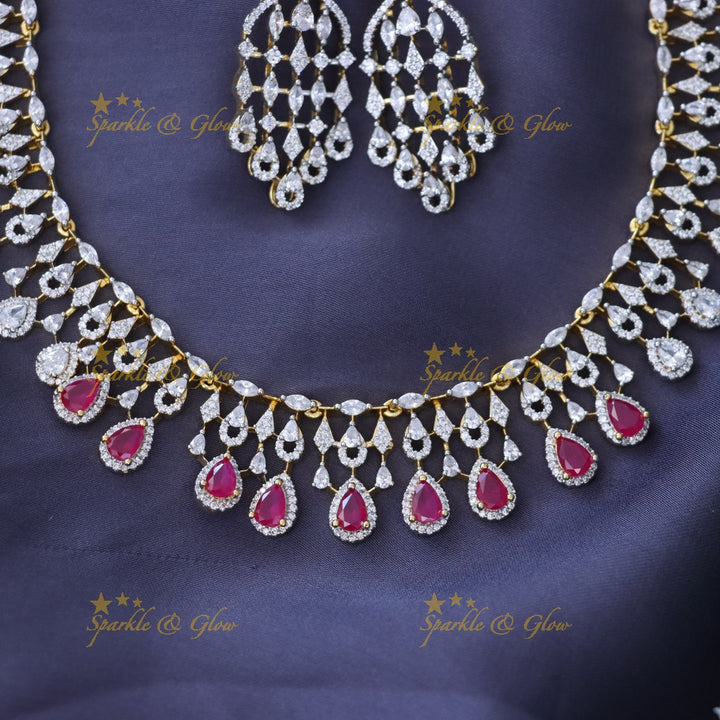 Elegant Gold-Plated Necklace for Festive Celebrations