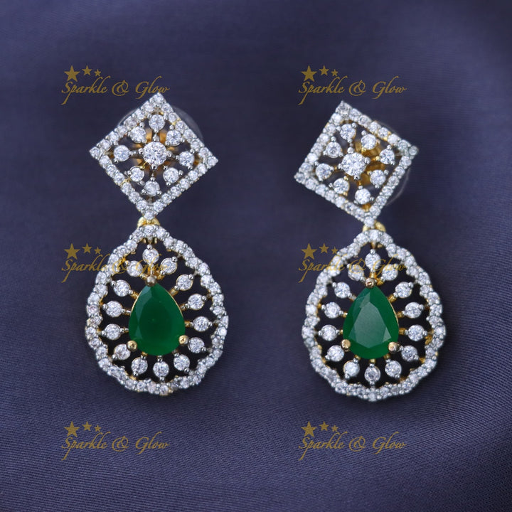 Exquisite Green Necklace Set for Timeless Elegance