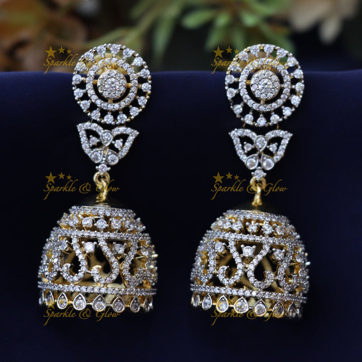 Exquisite Gold Long Necklace Set for Weddings & Celebrations