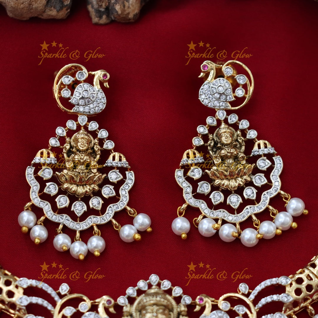 Radiant Temple Necklace for Festive and Wedding Elegance