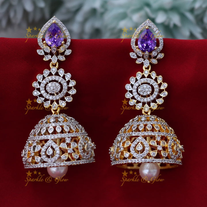 Gold & Emerald Bridal Jhumkas for Elegant Weddings