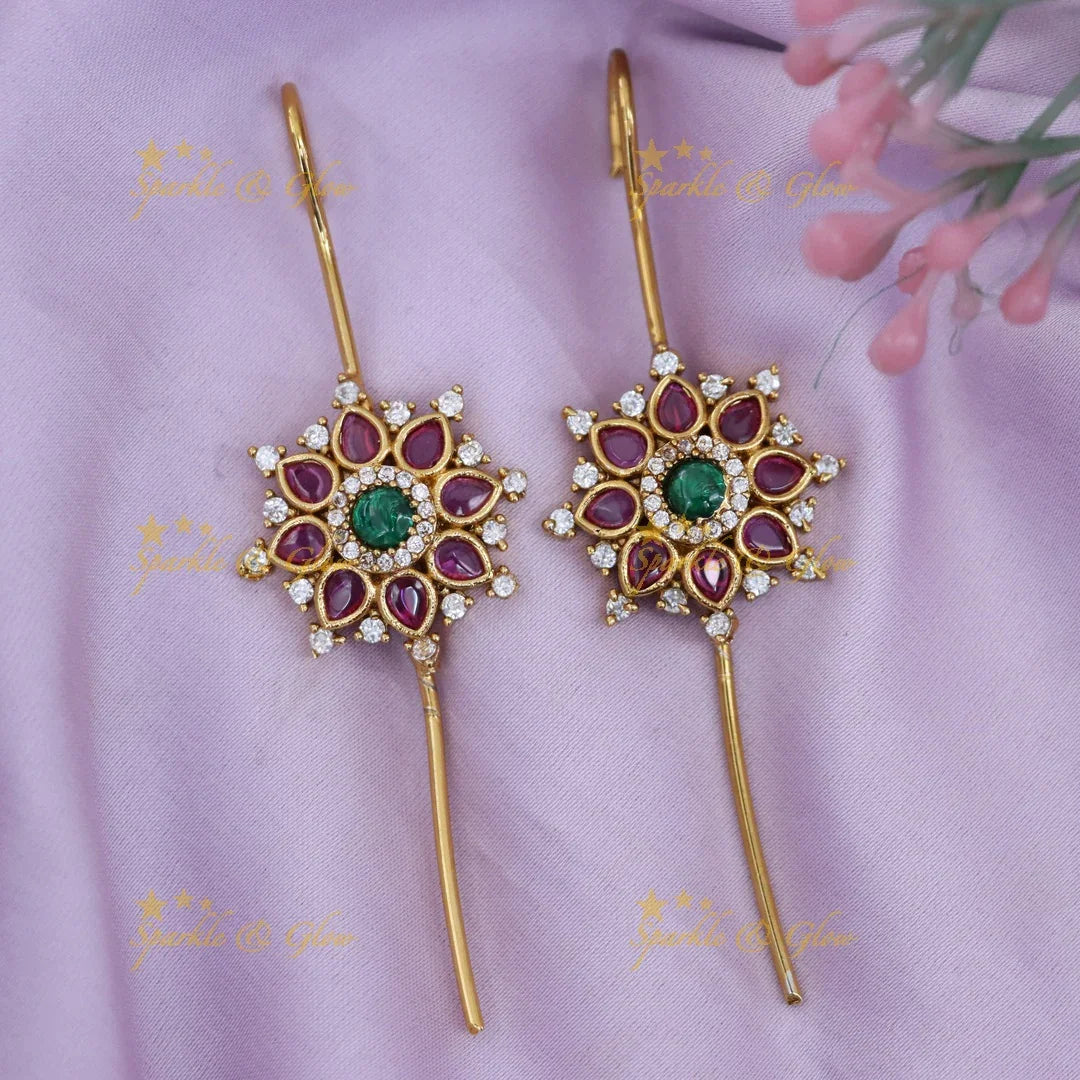 Dazzling Gold Ear Cuffs for Weddings & Festivals