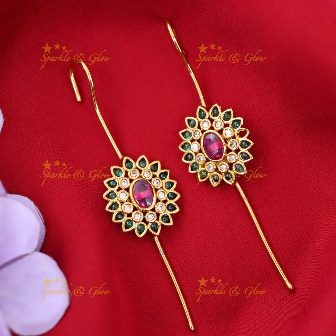 Gold-Plated Ear Cuffs – Elevate Your Festive Look