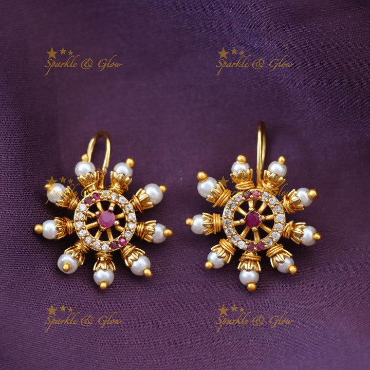 Exquisite Gold Bugadi Earrings - Perfect for Festivities