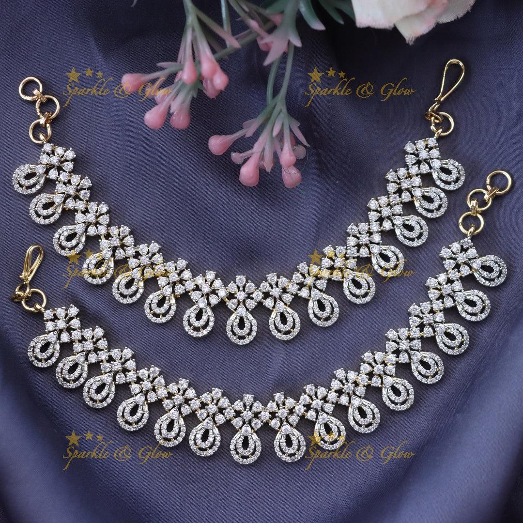 Elegant Indian Earchain for Timeless Festive Style