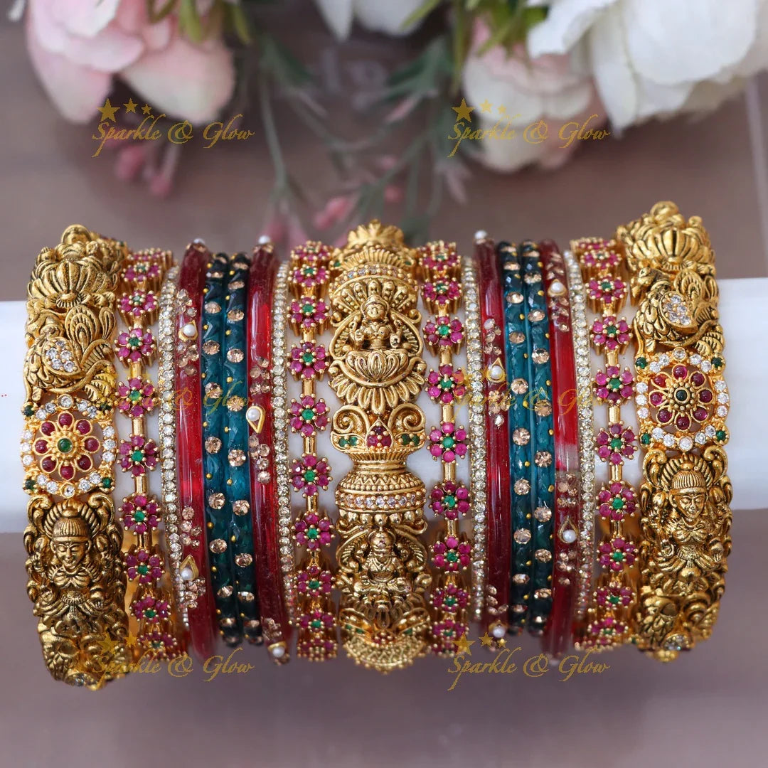 Exquisite Lakshmi Bridal Bangles for Elegance