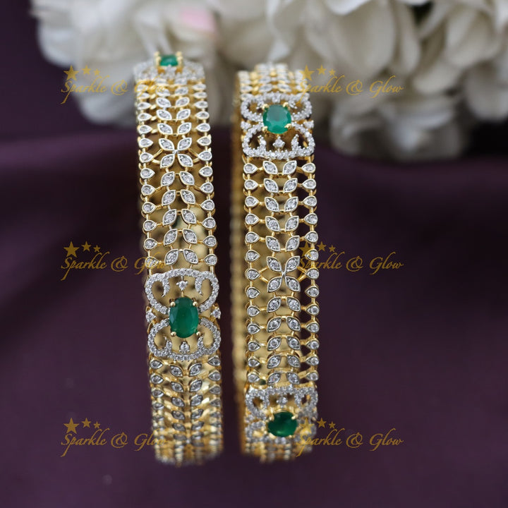 Exquisite Gold Festive Bangles Online