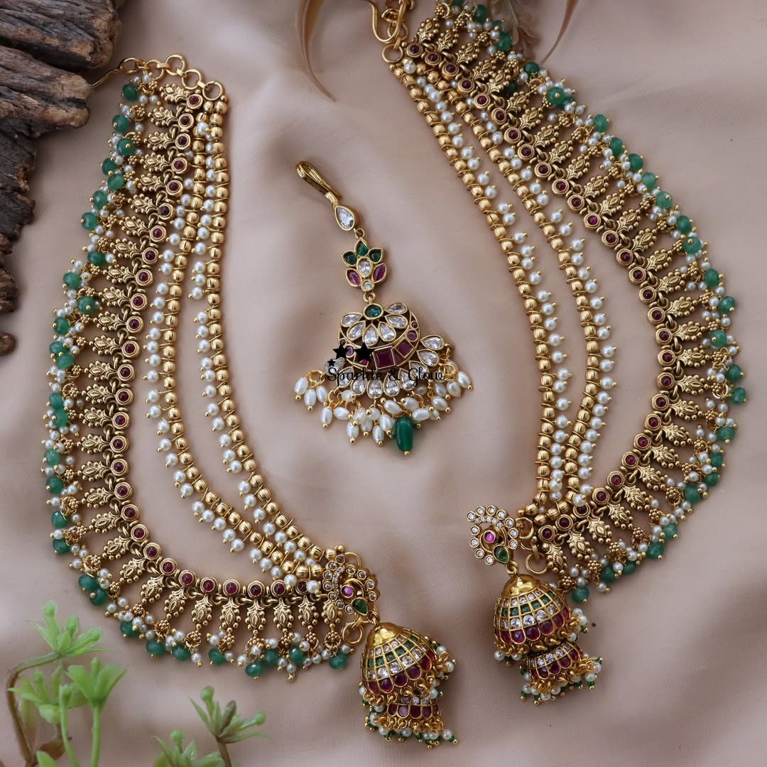 Elegant Kemp Earring & Earchain Set - Premium Style