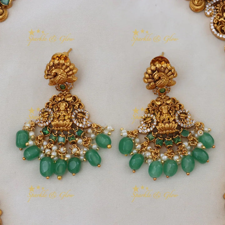 Exquisite Gold Temple Necklace for Weddings & Festivals