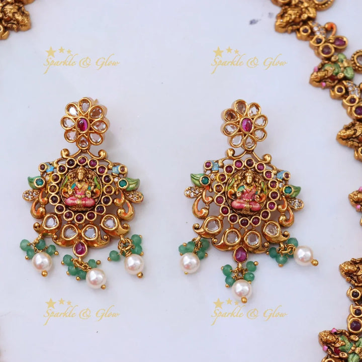 Exquisite Long Necklace for Festive & Wedding Glamour