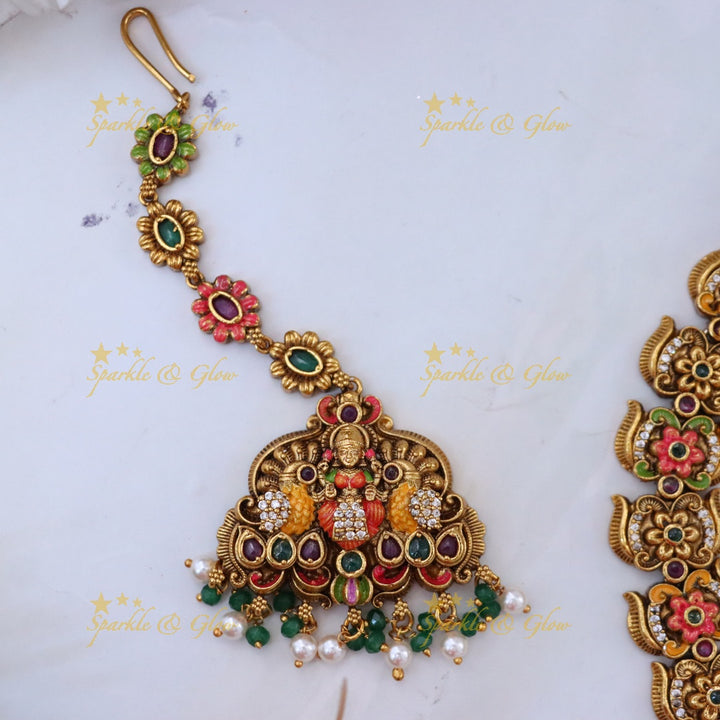 Exquisite Bridal Temple Necklace Set for Grand Weddings
