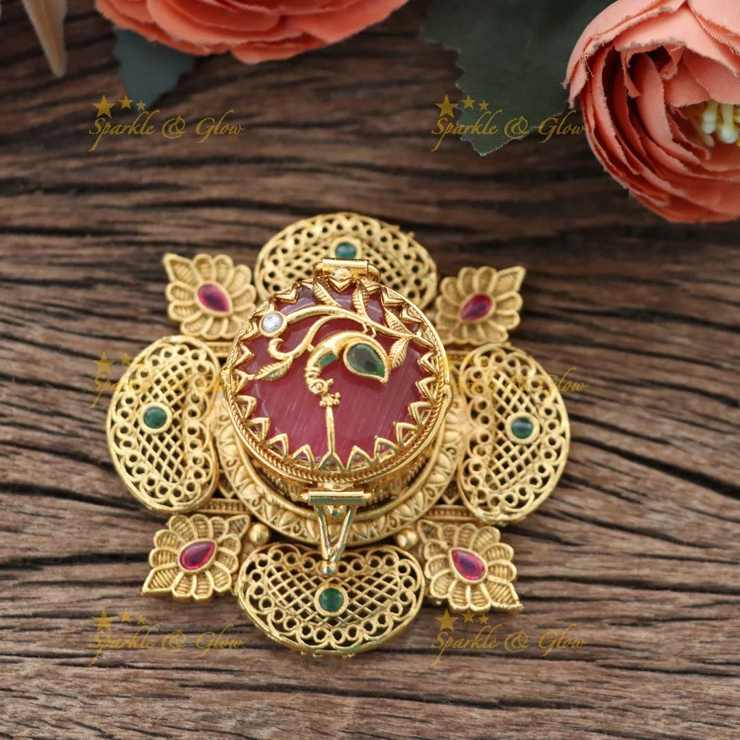 Exquisite Kumkum Box for Traditional Festivities