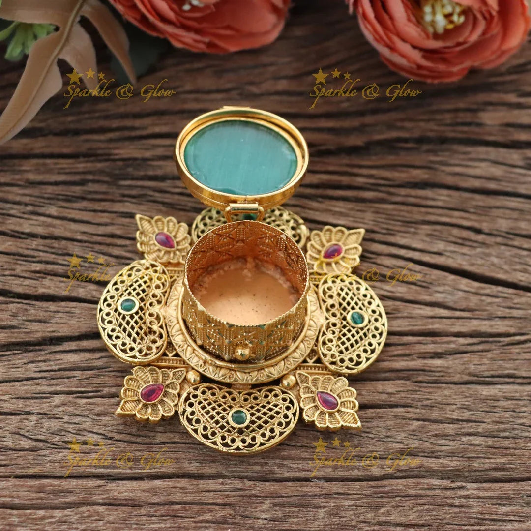 Exquisite Kumkum Box for Traditional Festivities