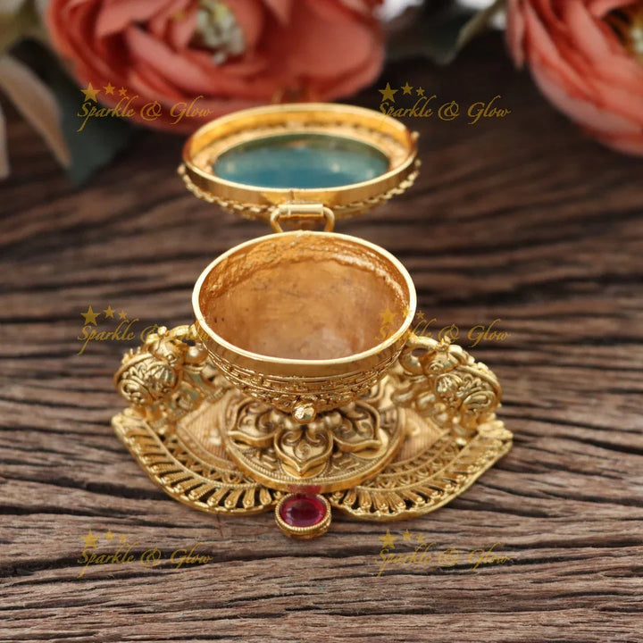 Exquisite Kumkum Box for Radiant Festive Celebrations