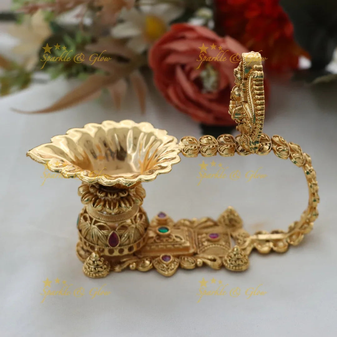 Gold Karpoor Holders for Festive Celebrations Online