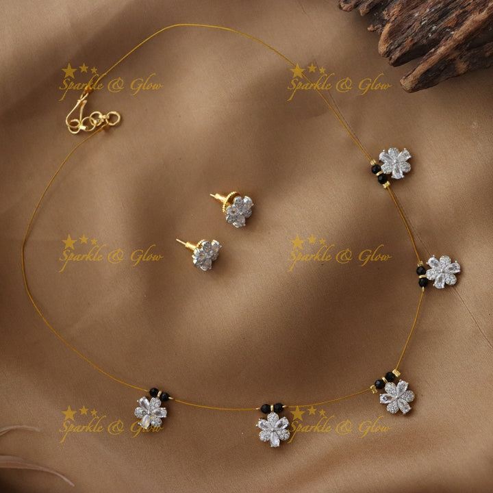 Elegant Floral Necklace for Every Festive Celebration