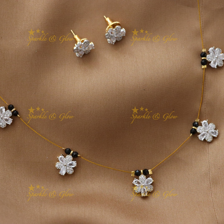 Elegant Floral Necklace for Every Festive Celebration