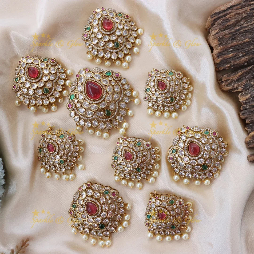 Exquisite Pearl Floral Jadabilla for Weddings