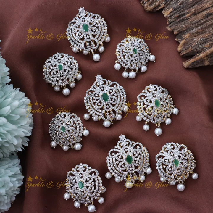 Exquisite Floral Pearl Jadabilla – Elegance Redefined
