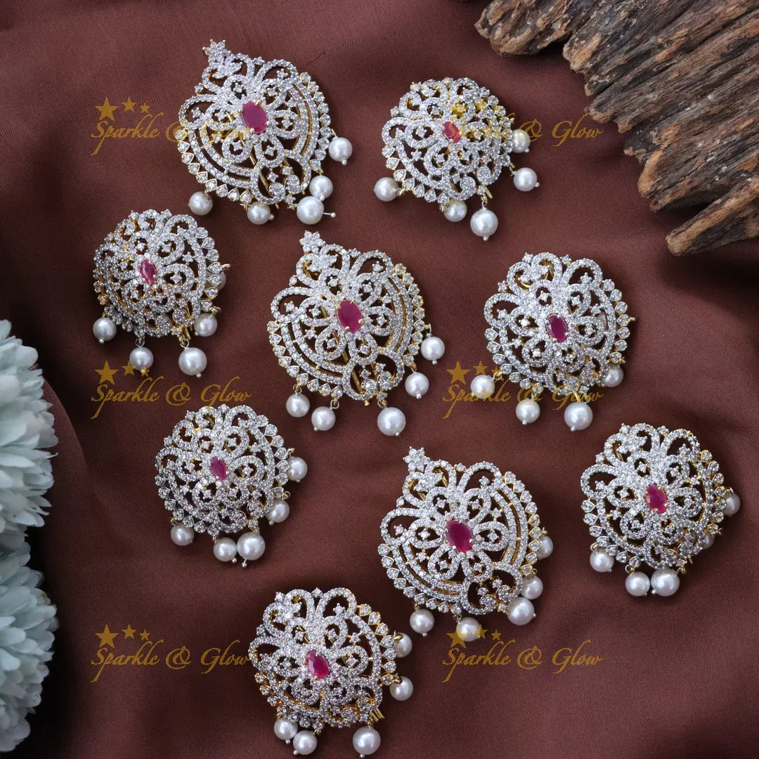 Exquisite Floral Pearl Jadabilla – Elegance Redefined