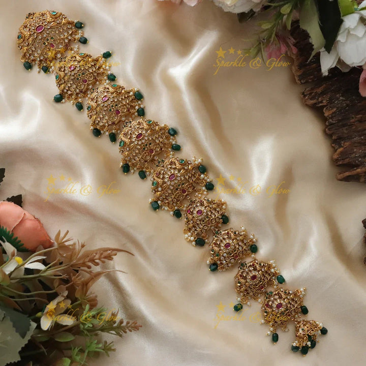 Exquisite Wedding Peacock Jadabilla Hair Accessory