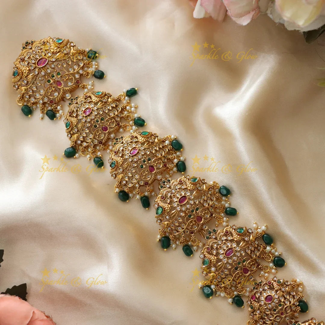 Exquisite Wedding Peacock Jadabilla Hair Accessory