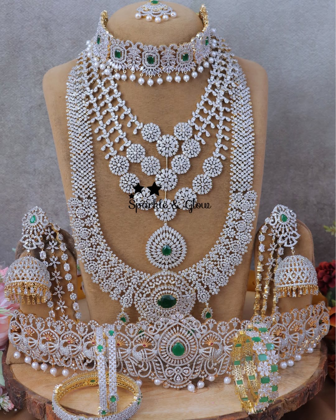 Exquisite Indian Bridal Jewellery Set for Weddings