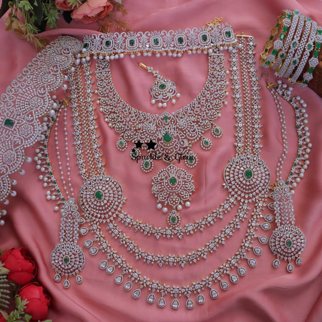 Exquisite Indian Bridal Imitation Jewellery Set