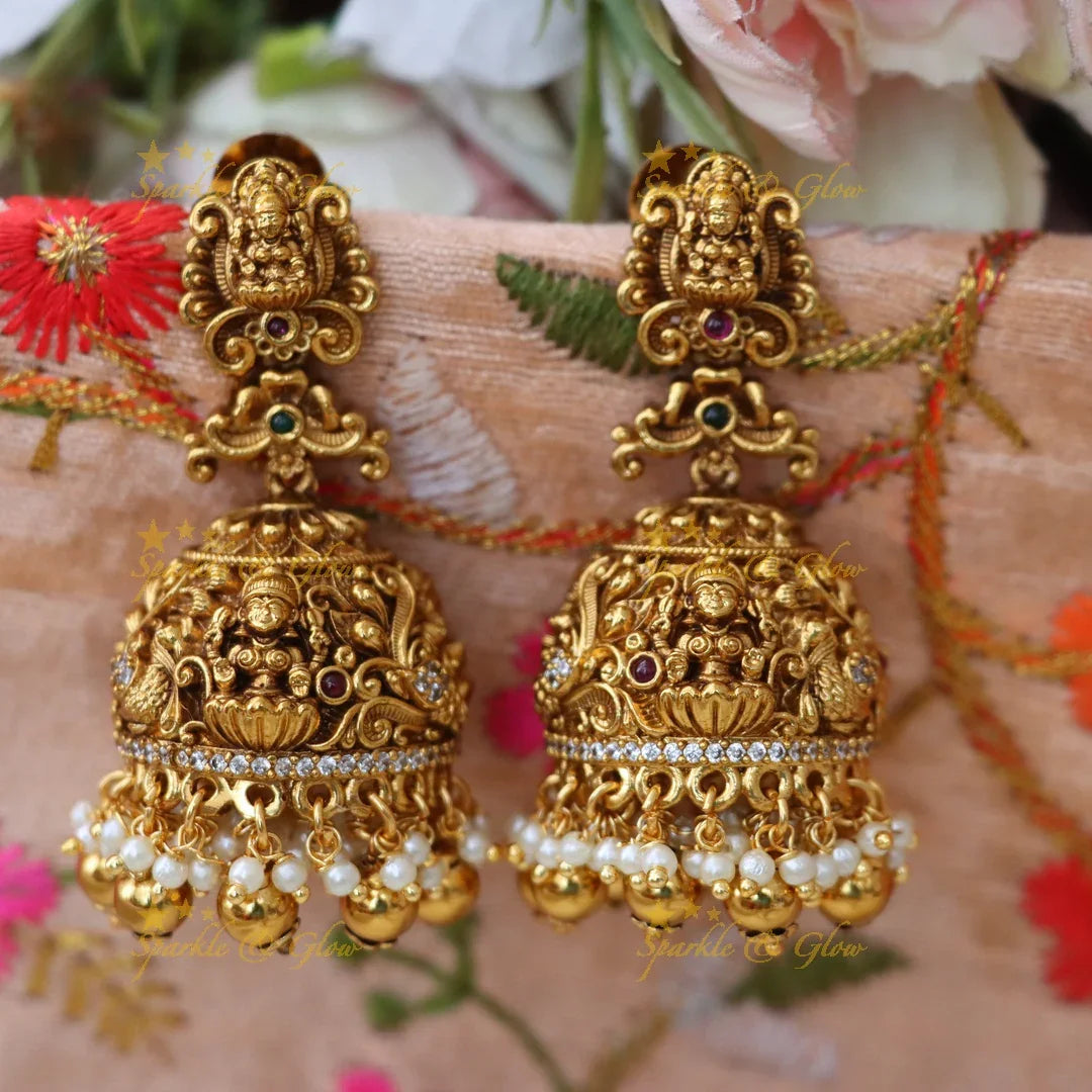 Exquisite Peacock Pearl Temple Necklace for Elegance
