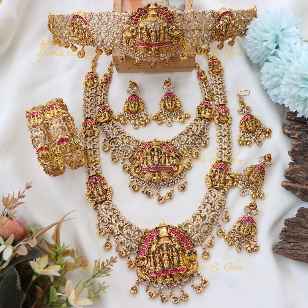 Elegant Temple Bridal Set for Your Special Day