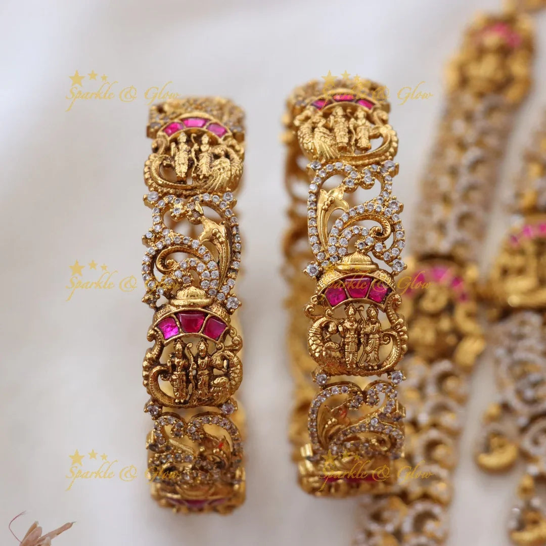 Elegant Temple Bridal Set for Your Special Day