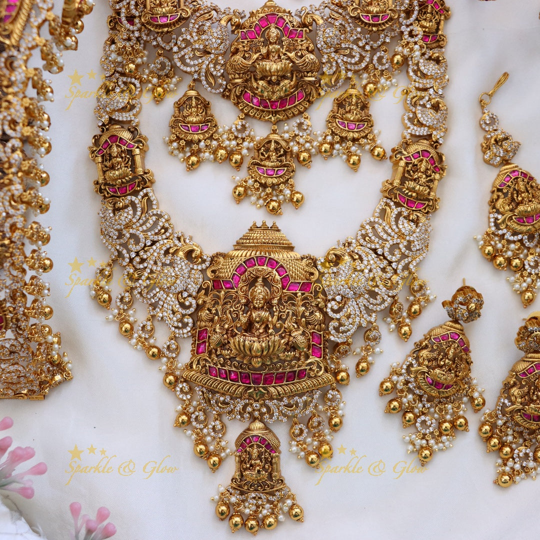 Elegant Temple Bridal Set for Your Special Day