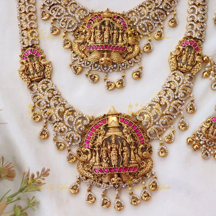 Elegant Temple Bridal Set for Your Special Day