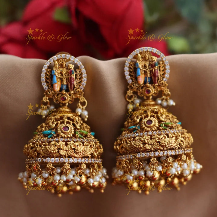 Temple Necklace Set - Perfect for Weddings & Festivals