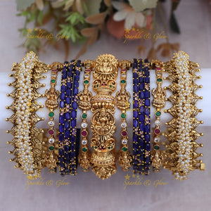 Exquisite Bridal Lakshmi Bangles for Timeless Elegance